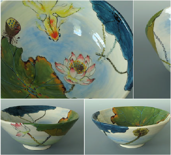 lotus bowl by Josephine Lai